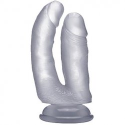 RealRock: Realistic 6.5" Double Cock - Translucent RealRock: Realistic 6.5" Double Cock - Translucent Boxcover