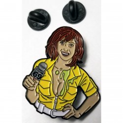 Wood Rocket April O'Neil Soft Enamel Pin Inspired by "Ten Inch Mutant Ninja Turtles" Wood Rocket April O'Neil Soft Enamel Pin Inspired by "Ten Inch Mutant Ninja Turtles" Boxcover