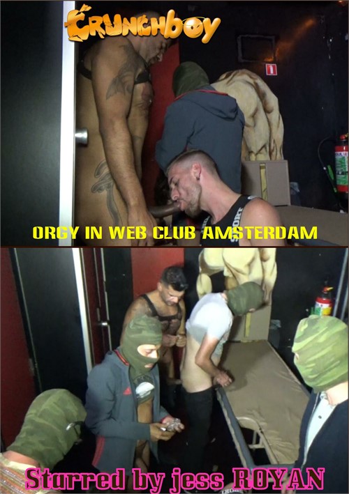 Orgy In Web Club Amsterdam Boxcover