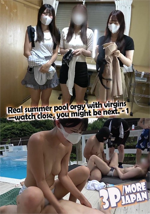 Real Summer Pool Orgy With Virgins - Watch Close, You Might Be Next - 1