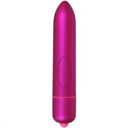 RO 160mm Waterproof Bullet - Fuschia Sex Toy RO 160mm Waterproof Bullet - Fuschia Sex Toy