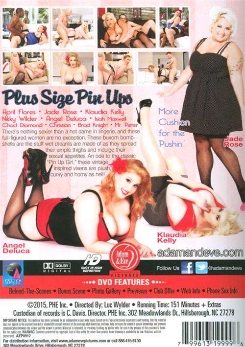 Plus Size Model Xxx - Plus Size Pin Ups (2015) | Adult DVD Empire