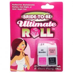 Bride To Be Ultimate Roll Dice Game Bride To Be Ultimate Roll Dice Game Boxcover