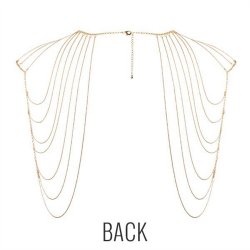 Bijoux Indiscrets: Magnifique Shoulder Jewelry - Gold Sex Toy Bijoux Indiscrets: Magnifique Shoulder Jewelry - Gold Sex Toy