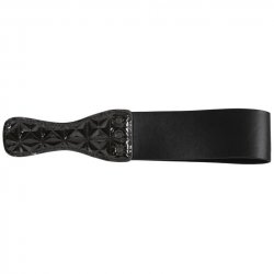 Sinful Looped Paddle - Black Sex Toy Sinful Looped Paddle - Black Sex Toy