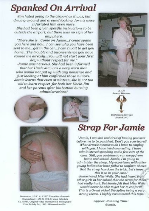 American Spanking Classics 4 Spanked On Arrival And Strap For Jamie California Star