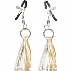 Nipple Play Playful Tassels Nipple Clamps - Gold Nipple Play Playful Tassels Nipple Clamps - Gold Boxcover