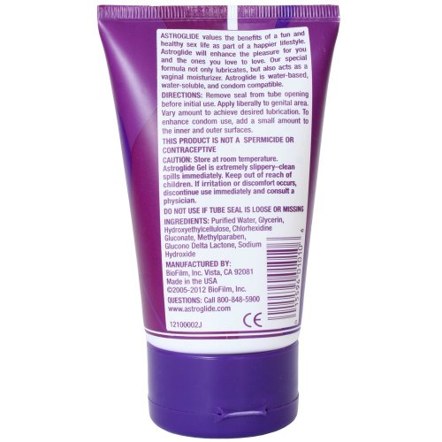 Astroglide Gel Lubricant 4 Oz Tube Sex Toys At Adult Empire