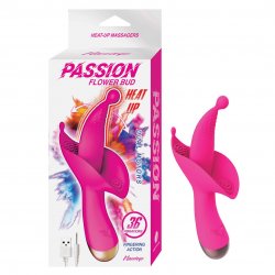 Passion Flower Bud Back & Forth Finger Action Heat Up Vibe Boxcover