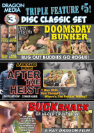 Dragon Classic Triple Feature Vol. 5: Doomsday Bunker, After the Heist, Suck Shack Porn Video