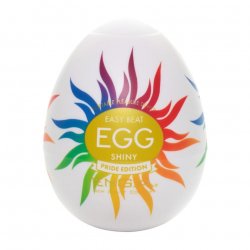 Tenga Easy Beat Egg Shiny Pride Edition Stroker Tenga Easy Beat Egg Shiny Pride Edition Stroker Boxcover