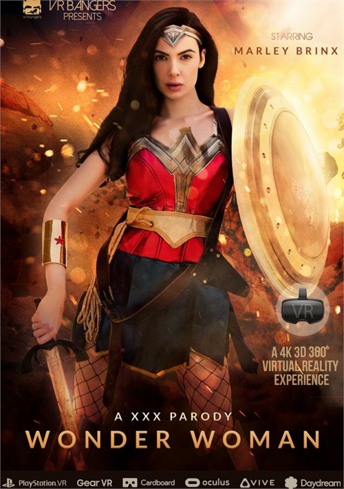 Back cover of Wonder Woman (A XXX Parody)