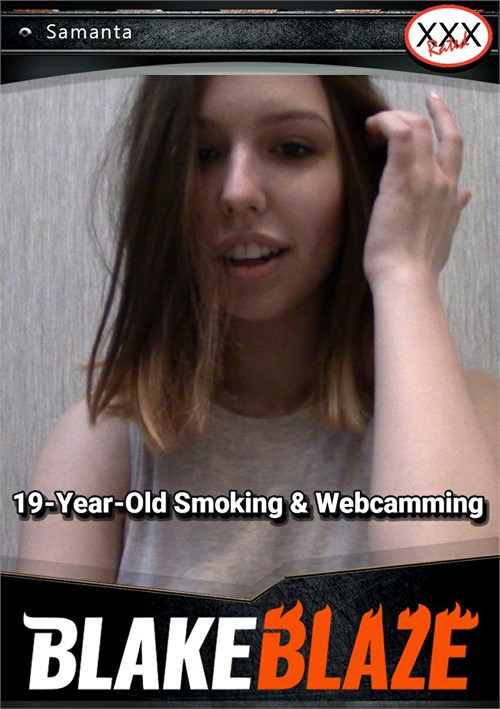 19-Year-Old Samanta Smoking on Her Webcam