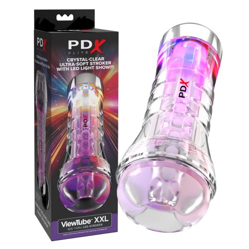 pdx sex toy PDX Elite ViewTube XXL See-Thru EZ Grip LED Stroker | Sex Toys & Adult  Novelties @ Falcon