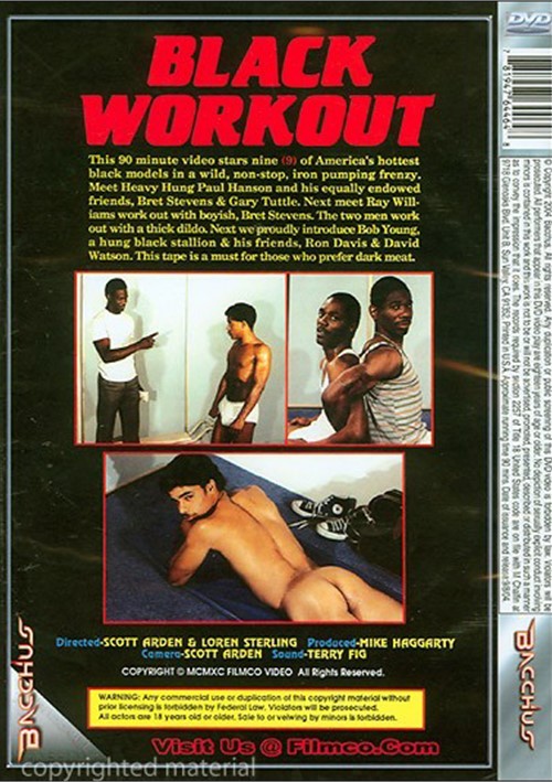 Rent Black Workout | Bacchus Porn Movie Rental @ Gay DVD Empire