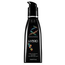 Wicked Hybrid Water & Silicone Blended Lubricant - 4oz. Wicked Hybrid Water & Silicone Blended Lubricant - 4oz. Boxcover