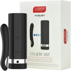 Kiiroo: Onyx2 & Pearl2 Interactive Masturbator & Vibe Kit - Black Sex Toy Kiiroo: Onyx2 & Pearl2 Interactive Masturbator & Vibe Kit - Black Sex Toy