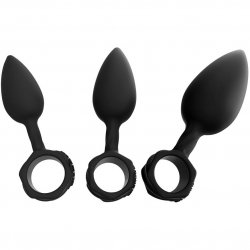Bathmate Anal Training Plugs - Black Sex Toy Bathmate Anal Training Plugs - Black Sex Toy