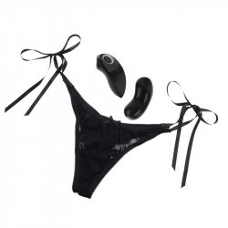 10 Function Little Black Panty Thong - Black 10 Function Little Black Panty Thong - Black Boxcover
