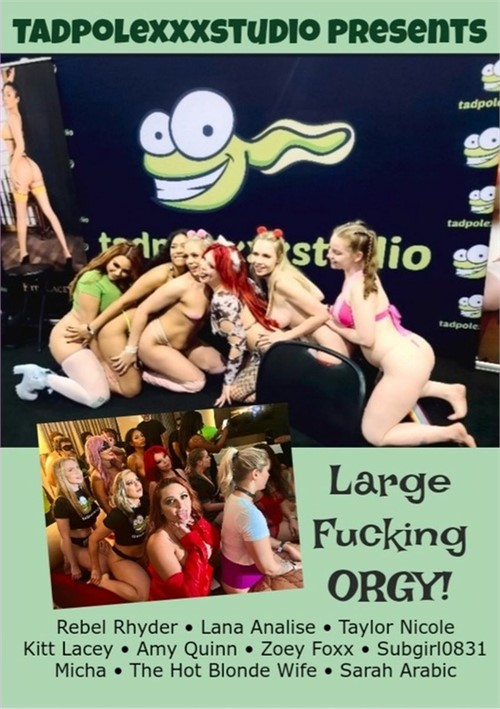 Large Orgies - Large Fucking Orgy (2022) | TadpoleXXXStudio | Adult DVD Empire