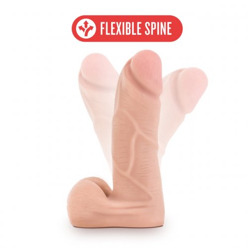 X5 Plus 5 Cock With Flexible Spine Beige Sex Toys And Adult 3168