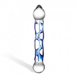 Glas 6.5" Full Tip Textured Glass Dildo Glas 6.5" Full Tip Textured Glass Dildo Boxcover