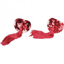 Burlesque Nipple Tassels - Red Sequin Burlesque Nipple Tassels - Red Sequin Boxcover