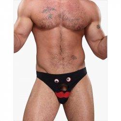 Male Power: Mr. Nose Bikini - Black - O/S Male Power: Mr. Nose Bikini - Black - O/S Boxcover