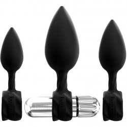Bathmate Anal Training Vibe Plugs - Black Sex Toy Bathmate Anal Training Vibe Plugs - Black Sex Toy