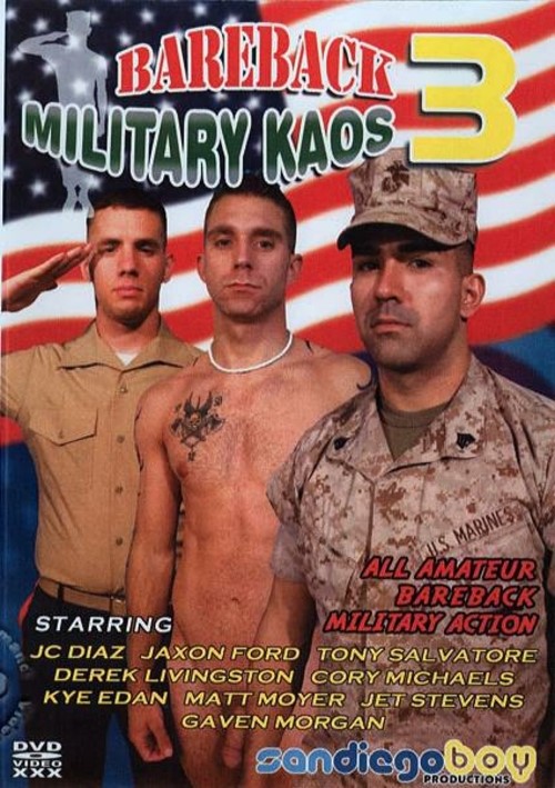 Bareback Military Kaos 3 Boxcover