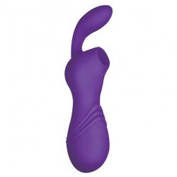 Infinitt Suction Rabbit Style Vibrator Two - Purple Infinitt Suction Rabbit Style Vibrator Two - Purple Boxcover