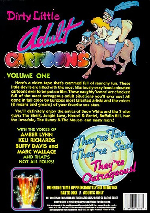 Dirty Little Adult Cartoons Vol. 1 (1999) | Hollywood Adult Video | Adult  DVD Empire