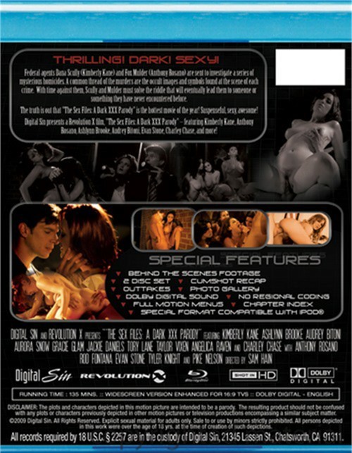 500px x 643px - Sex Files, The: A Dark XXX Parody (2009) | Adult DVD Empire