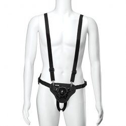 Vac-U-Lock Suspender Harness With Plug - Black Vac-U-Lock Suspender Harness With Plug - Black Boxcover