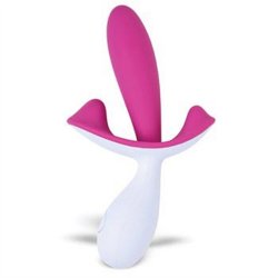 Lovelife Adventure Triple Stimulator Vibe - Pink and White Sex Toy Lovelife Adventure Triple Stimulator Vibe - Pink and White Sex Toy