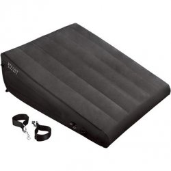 Steamy Shades Deluxe Inflatable Wedge & Restraint Cuffs - Black Steamy Shades Deluxe Inflatable Wedge & Restraint Cuffs - Black Boxcover
