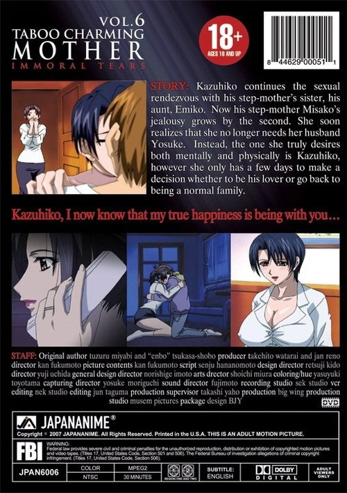 Taboo Charming Mother #6 - Immoral Tears | Japananime | Adult DVD Empire