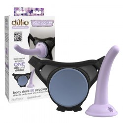 Pipedream Dillio Platinum Body Dock Pegging Kit with Silicone Body Dock and 5" Silicone Dildo Pipedream Dillio Platinum Body Dock Pegging Kit with Silicone Body Dock and 5" Silicone Dildo Boxcover