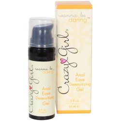 Crazy Girl Anal Ease Gel - .5oz Crazy Girl Anal Ease Gel - .5oz Boxcover