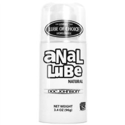 Anal Lube - Natural - Airless Pump 3.4oz. Boxcover