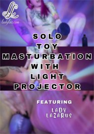 Solo Toy Masturbation with Light Projector Boxcover