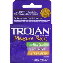 Trojan Pleasure Pack Lubricated - 3 Pack Sex Toy Trojan Pleasure Pack Lubricated - 3 Pack Sex Toy