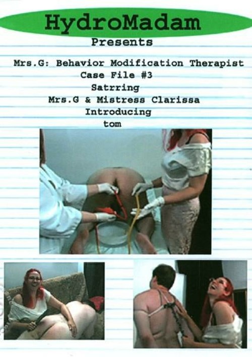 Mrs. G: Behavior Modification Therapist Case File 3