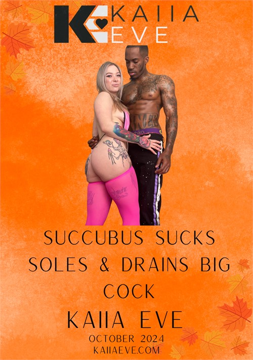 Succubus Sucks Soles &amp; Drains Big Cock