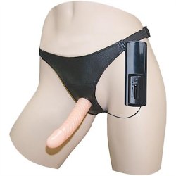 Dominant Submissive: Strap-On Ribbed Rotating Dong Dominant Submissive: Strap-On Ribbed Rotating Dong Boxcover