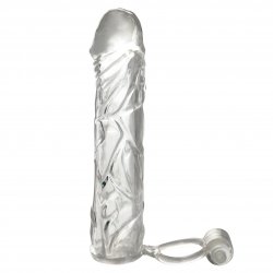 Fantasy Xtensions Vibrating Super Sleeve - Clear Fantasy Xtensions Vibrating Super Sleeve - Clear Boxcover
