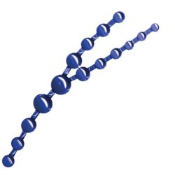 Double Bubble Pleasure Chain - Blue Sex Toy Double Bubble Pleasure Chain - Blue Sex Toy