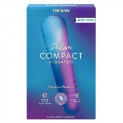 Trojan Vibrations Pulse Compact Intimate Massager Boxcover