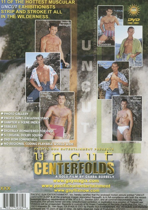 Centerfolds - Uncut Centerfolds | Pacific Sun Entertainment Gay Porn Movies @ Gay DVD  Empire