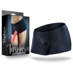Temptasia - Harness Briefs - Large - Black Temptasia - Harness Briefs - Large - Black Boxcover